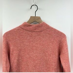LOFT Pink Cowl Neck Sweater